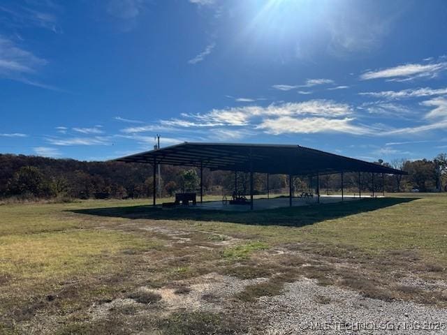 376 Lotoroc Ranch Rd, Barnsdall, OK 74002 - view of parking