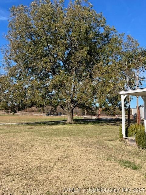 376 Lotoroc Ranch Rd, Barnsdall, OK 74002 - view of green lawn