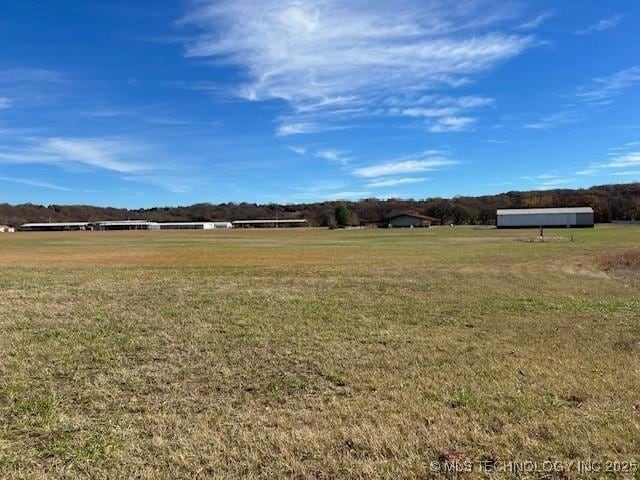 376 Lotoroc Ranch Rd, Barnsdall, OK 74002 - view of green lawn with a view of countryside