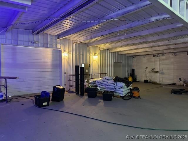 376 Lotoroc Ranch Rd, Barnsdall, OK 74002 - view of garage