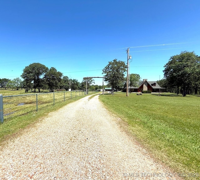 7905 Hornbeam Rd, Henryetta, OK 74437 - view of dirt / gravel road