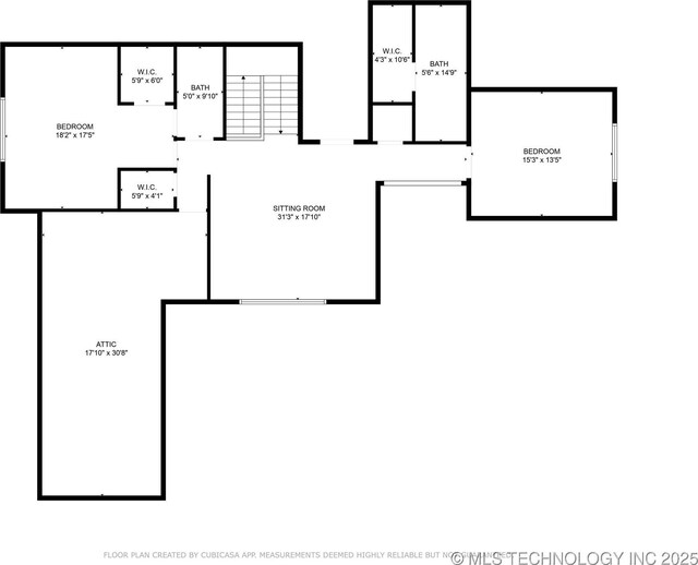 609 E Pensacola St, Broken Arrow, OK 74011 - floor plan / room layout
