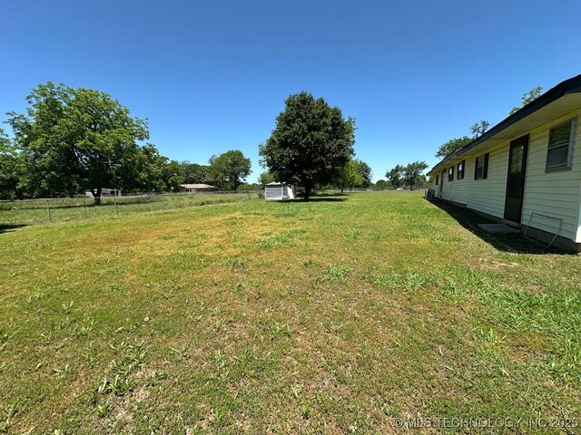 109948 S 4155th Rd, Checotah, OK 74426 - view of yard
