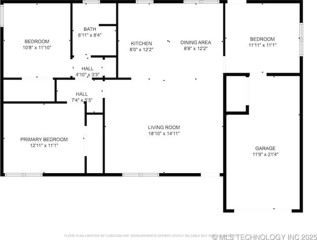 201 W 9th St, Claremore, OK 74017 - floor plan / room layout