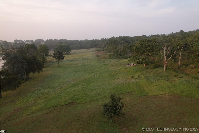 1965 Mcalester Lk, Mcalester, OK 74501 - view of yard featuring a view of rural / pastoral area