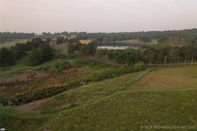 1965 Mcalester Lk, Mcalester, OK 74501 - view of property location with a large body of water and rural landscape