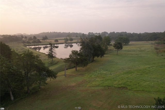 1965 Mcalester Lk, Mcalester, OK 74501 - water view with rural landscape
