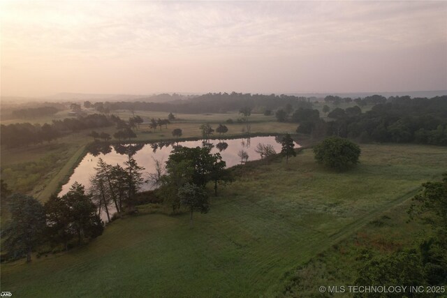 1965 Mcalester Lk, Mcalester, OK 74501 - view of rural area featuring a nearby body of water