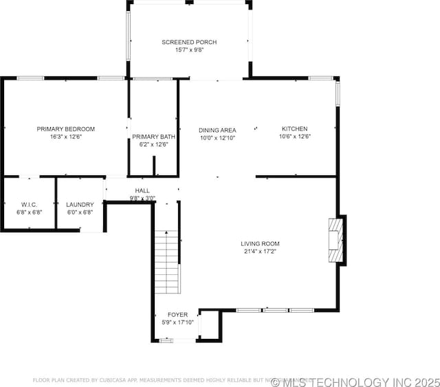 10511 S 83rd Cir, Tulsa, OK 74133 - floor plan / room layout