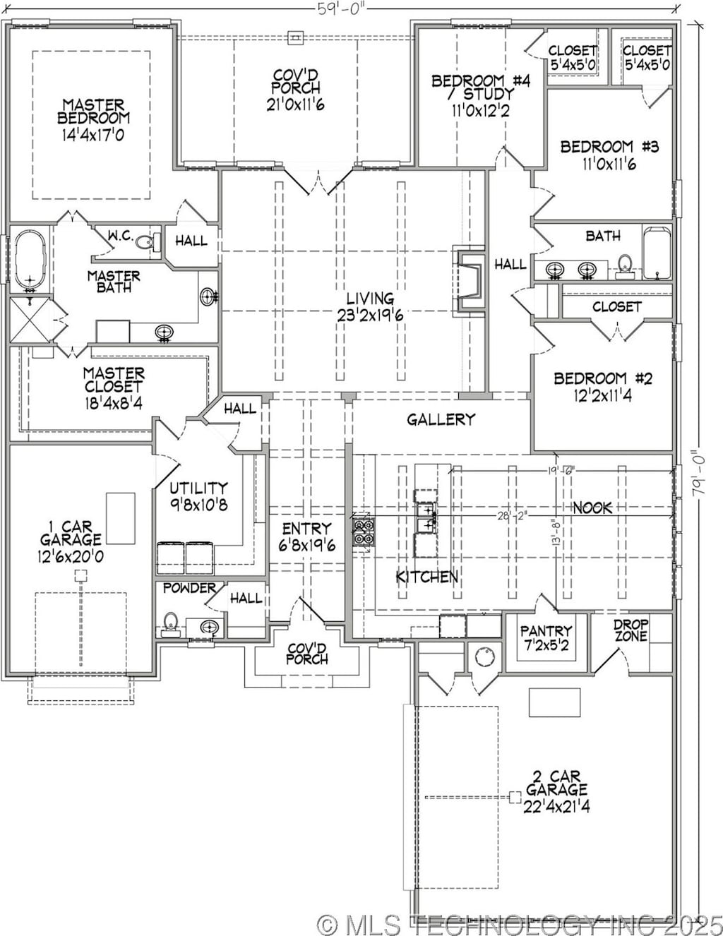 5915 E 127th Pl S, Tulsa, OK 74008 - property floor plan