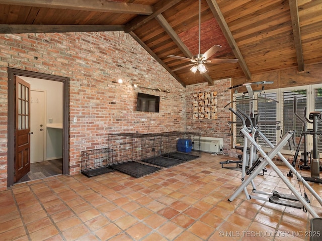 2318 Dorchester Dr, Bartlesville, OK 74006 - view of patio / terrace featuring a ceiling fan
