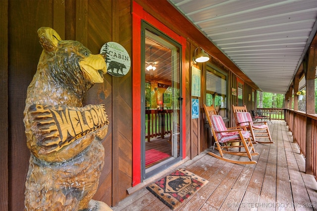 47 Tahnee Ln, Broken Bow, OK 74728 - view of porch