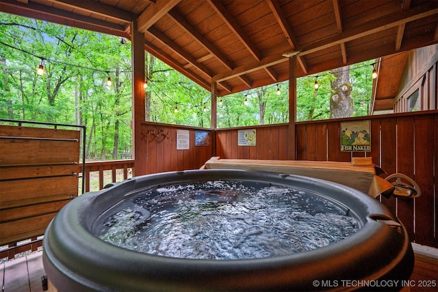 47 Tahnee Ln, Broken Bow, OK 74728 - detailed view of a hot tub