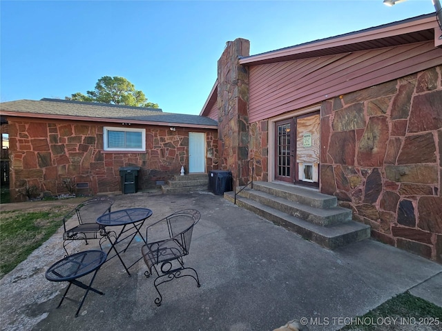 1324 N 3rd, Durant, OK 74701 - view of patio / terrace with entry steps