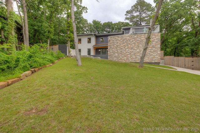 7423 S Urbana Ave, Tulsa, OK 74136 - view of yard