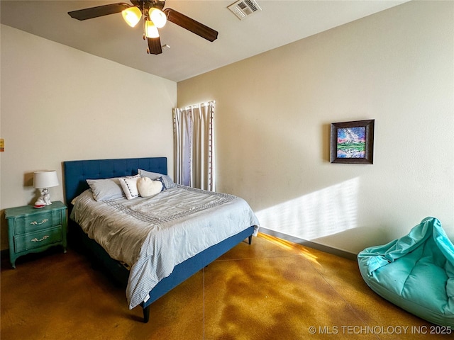 16012 N 145th Ave, Collinsville, OK 74021 - bedroom with a ceiling fan