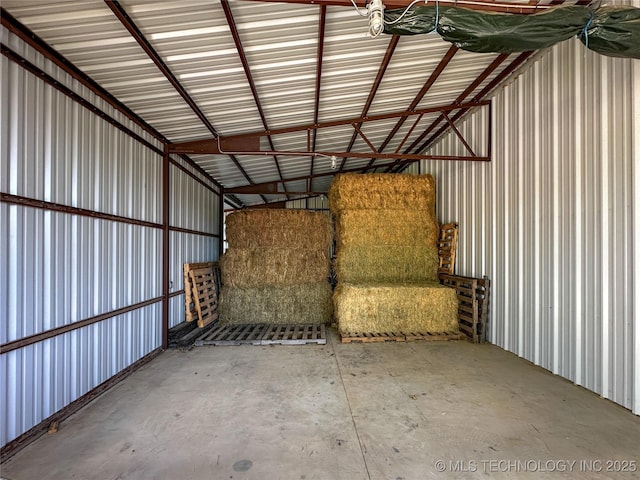 16012 N 145th Ave, Collinsville, OK 74021 - garage with metal wall