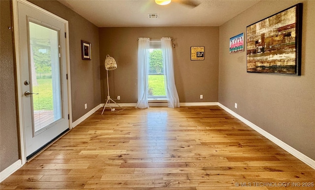 74232 S 320th Rd, Wagoner, OK 74467 - unfurnished room with light wood-type flooring and baseboards