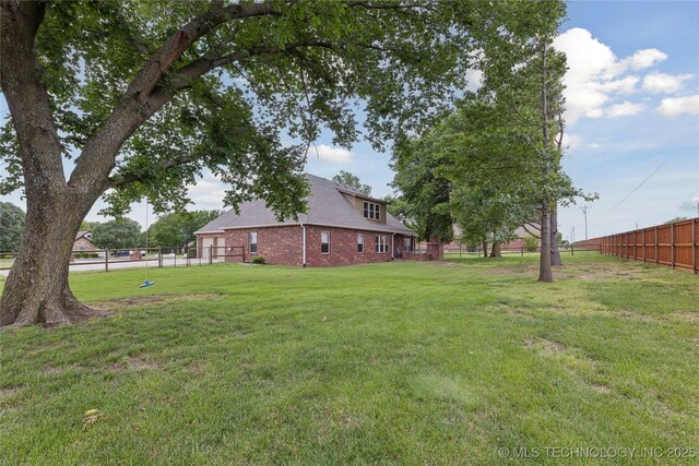 7083 E 85th St N, Owasso, OK 74055 - view of yard