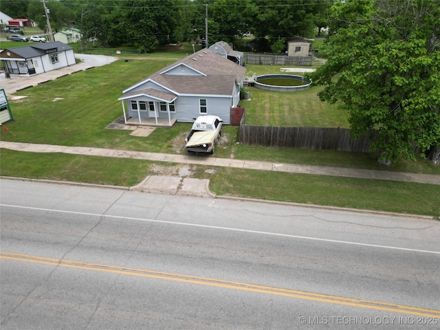 520 S Broadway Ave, Haskell, OK 74436 - aerial view of property and surrounding area