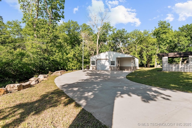 1300 S Mississippi, Ada, OK 74820 - view of outbuilding with driveway