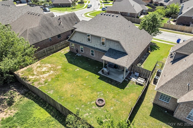 2405 S 13th St, Broken Arrow, OK 74012 - aerial perspective of suburban area
