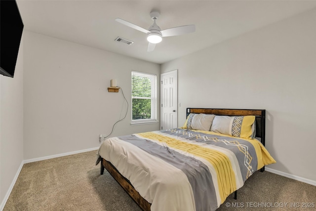 2405 S 13th St, Broken Arrow, OK 74012 - bedroom featuring carpet flooring, baseboards, a ceiling fan, and a closet