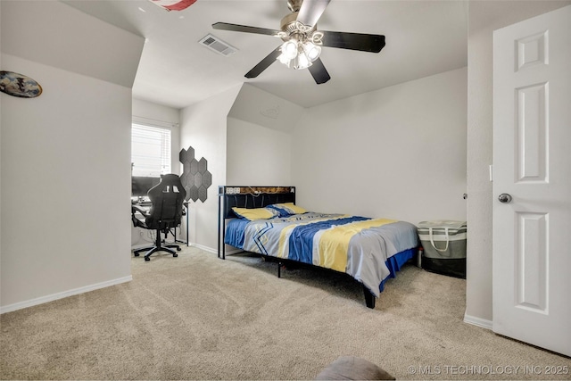 2405 S 13th St, Broken Arrow, OK 74012 - bedroom with carpet floors, baseboards, and a ceiling fan