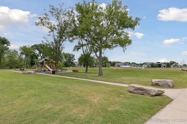 23012 E 104th St S, Broken Arrow, OK 74014 - view of home's community featuring a yard