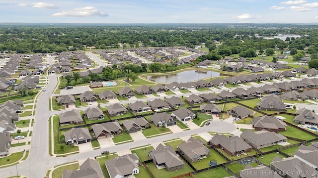 23012 E 104th St S, Broken Arrow, OK 74014 - view of property location featuring nearby suburban area and a large body of water