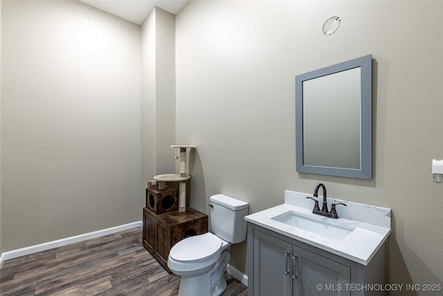 11802 Hickory Ln, Claremore, OK 74017 - bathroom featuring wood finished floors and vanity