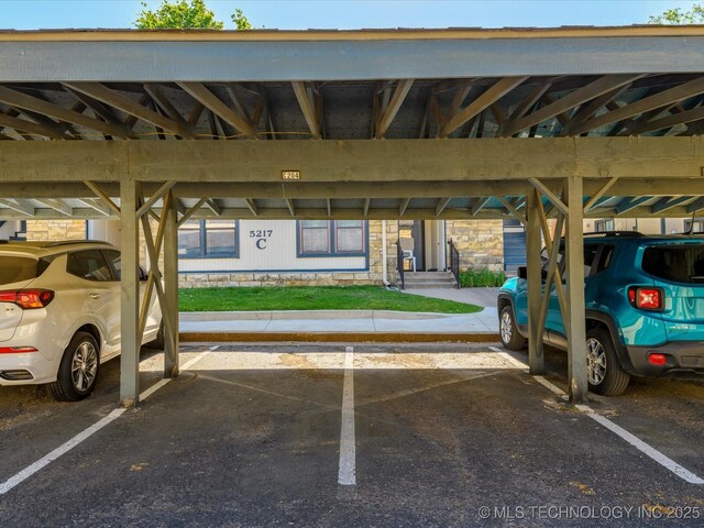 5217 Nowata Rd Unit C204, Bartlesville, OK 74006 - view of covered parking lot