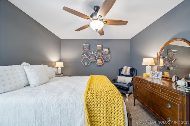 18409 E 50th Pl S, Tulsa, OK 74134 - carpeted bedroom with ceiling fan