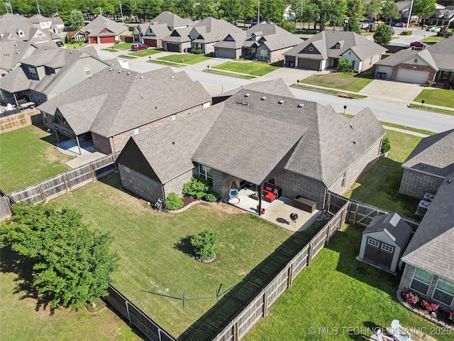 18409 E 50th Pl S, Tulsa, OK 74134 - aerial view of residential area