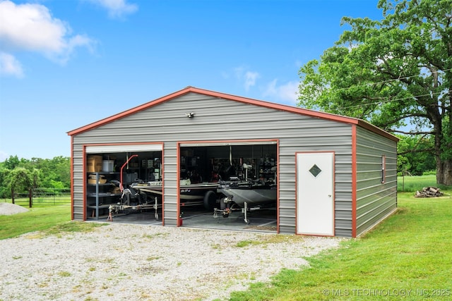 20700 E 420th Rd, Claremore, OK 74017 - view of detached garage