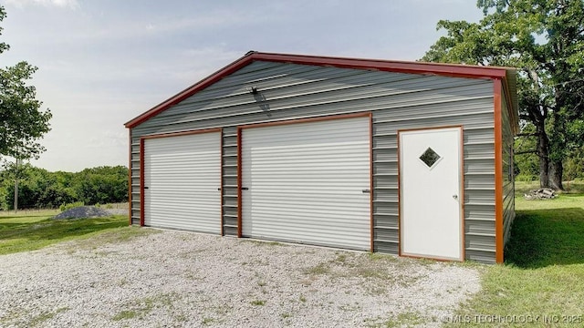 20700 E 420th Rd, Claremore, OK 74017 - view of detached garage