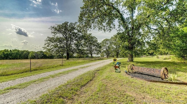 20700 E 420th Rd, Claremore, OK 74017 - view of dirt / gravel road