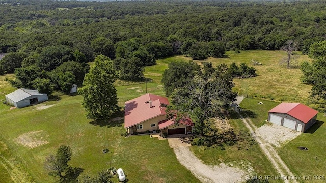 20700 E 420th Rd, Claremore, OK 74017 - view of subject property featuring a heavily wooded area