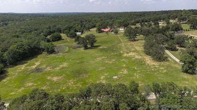 20700 E 420th Rd, Claremore, OK 74017 - view of property location featuring a heavily wooded area