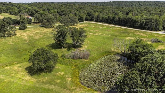 20700 E 420th Rd, Claremore, OK 74017 - drone / aerial view of a heavily wooded area