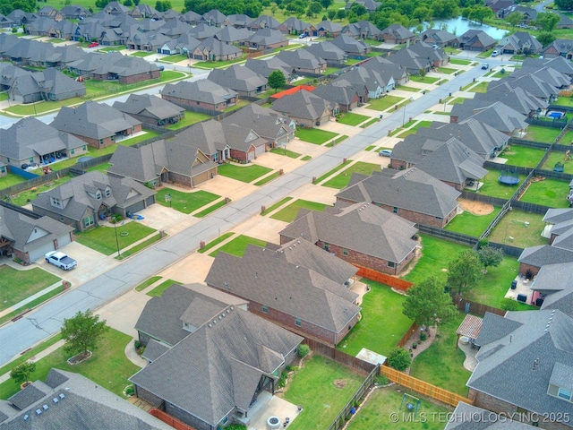 7605 E 82nd Pl, Owasso, OK 74055 - aerial view of residential area