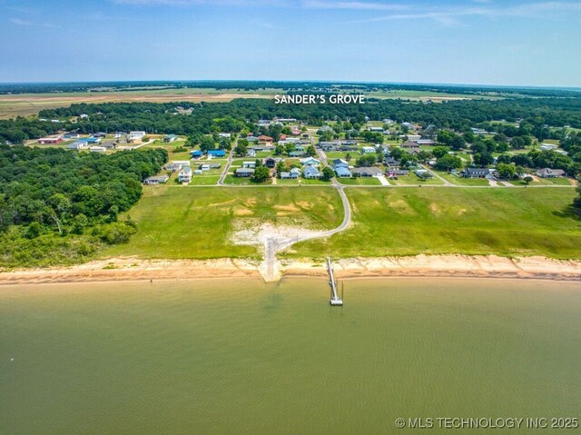 12443 Longboard Loop, Kingston, OK 73439 - bird's eye view of a large body of water