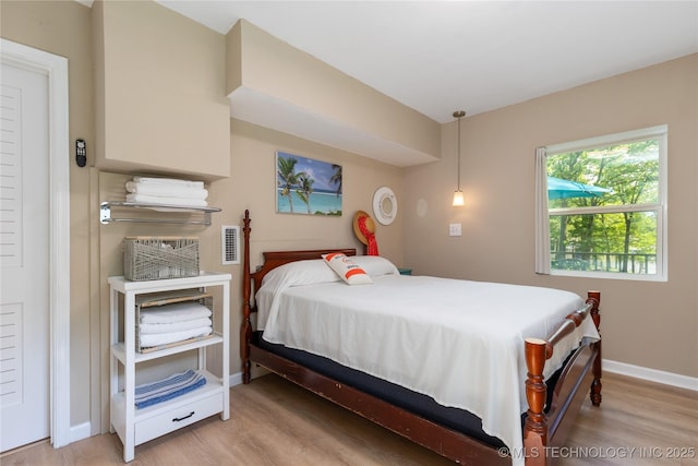 32075 Felts Ln, Afton, OK 74331 - bedroom with light wood-style floors and baseboards