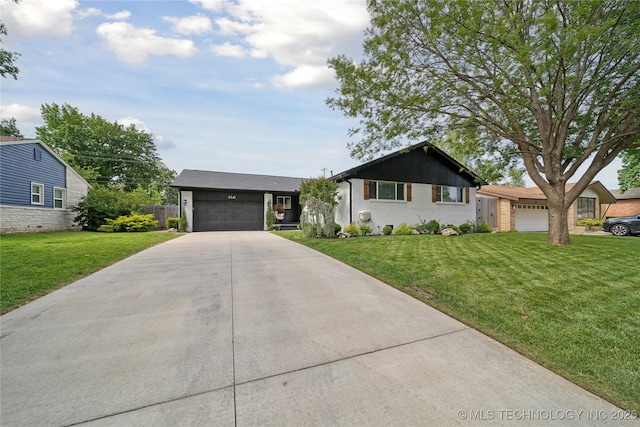 4341 E 56th Pl, Tulsa, OK 74135 - view of front of house featuring an attached garage and driveway