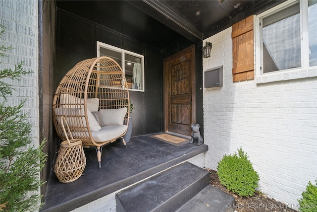 4341 E 56th Pl, Tulsa, OK 74135 - entrance to property featuring brick siding and a porch