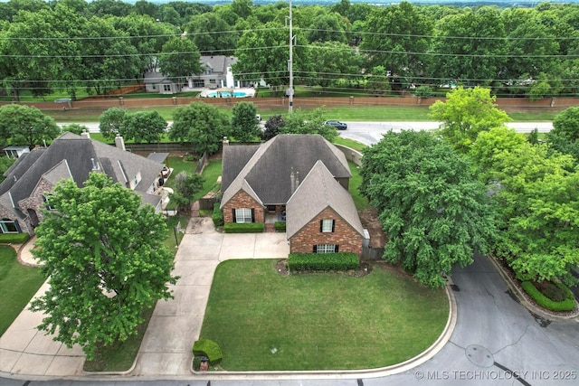 5506 E 110th Pl, Tulsa, OK 74137 - aerial view of property and surrounding area