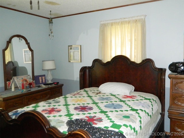 173 County Road 5305th Rd, Wynona, OK 74084 - bedroom with crown molding