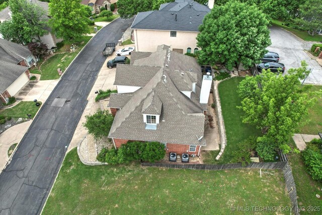 6007 E 76th Ct, Tulsa, OK 74136 - aerial overview of property's location