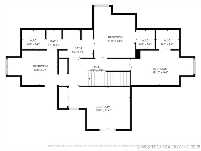 6007 E 76th Ct, Tulsa, OK 74136 - floor plan / room layout