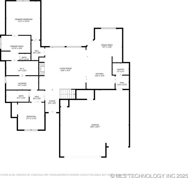 13859 S 21st Pl E, Bixby, OK 74008 - property floor plan